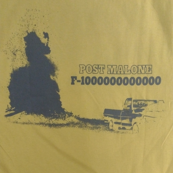 2024 Post Malone F-1 Trillion Graphic Band Tee - Picture 2 of 5